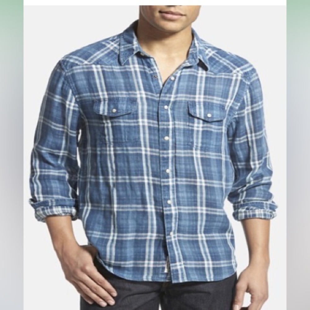 Lucky Brand Flannel Button Down Shirt